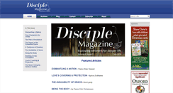 Desktop Screenshot of disciplemagazine.com